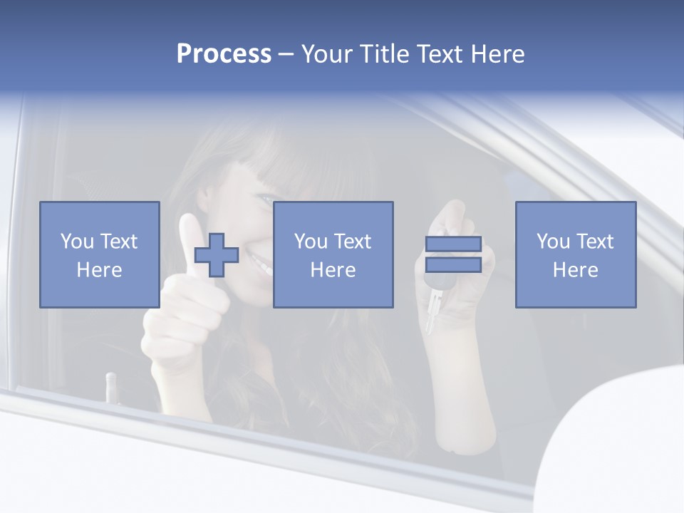 Road Key Owner PowerPoint Template