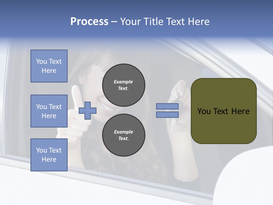 Road Key Owner PowerPoint Template