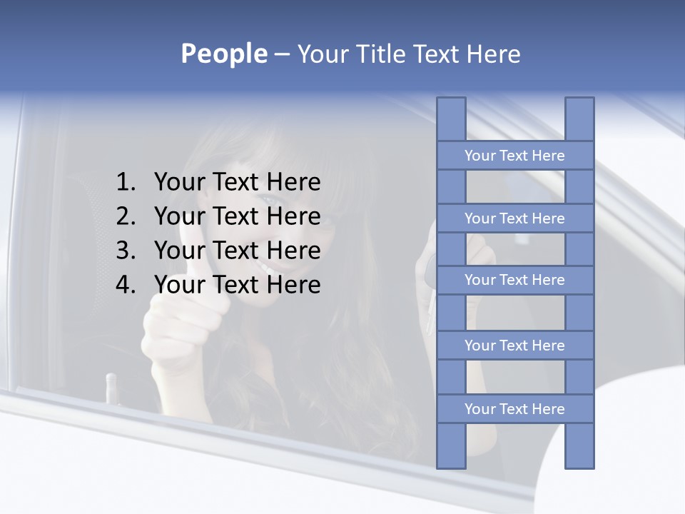 Road Key Owner PowerPoint Template