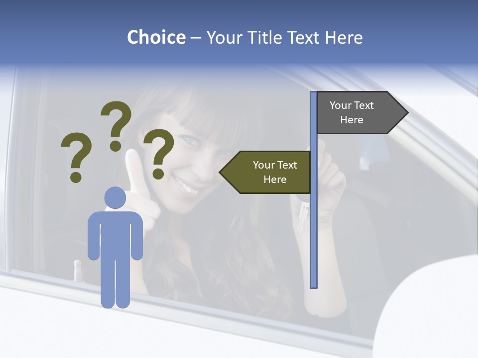 Road Key Owner PowerPoint Template
