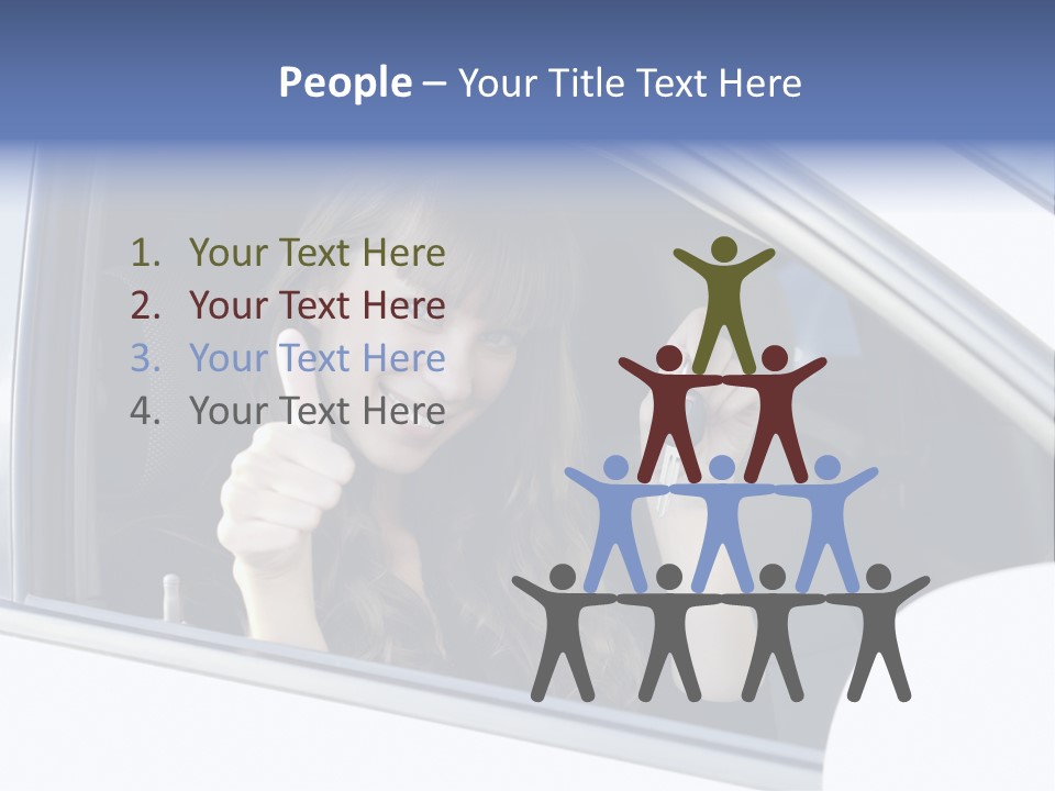 Road Key Owner PowerPoint Template