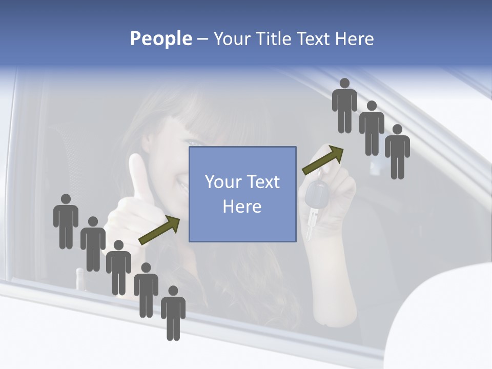 Road Key Owner PowerPoint Template