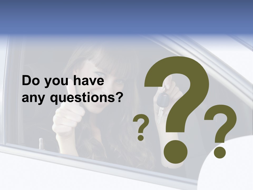 Road Key Owner PowerPoint Template