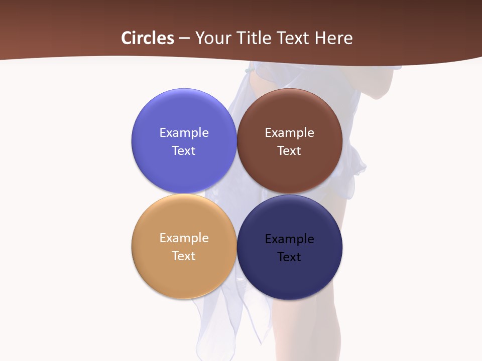 Girl Knees Height PowerPoint Template