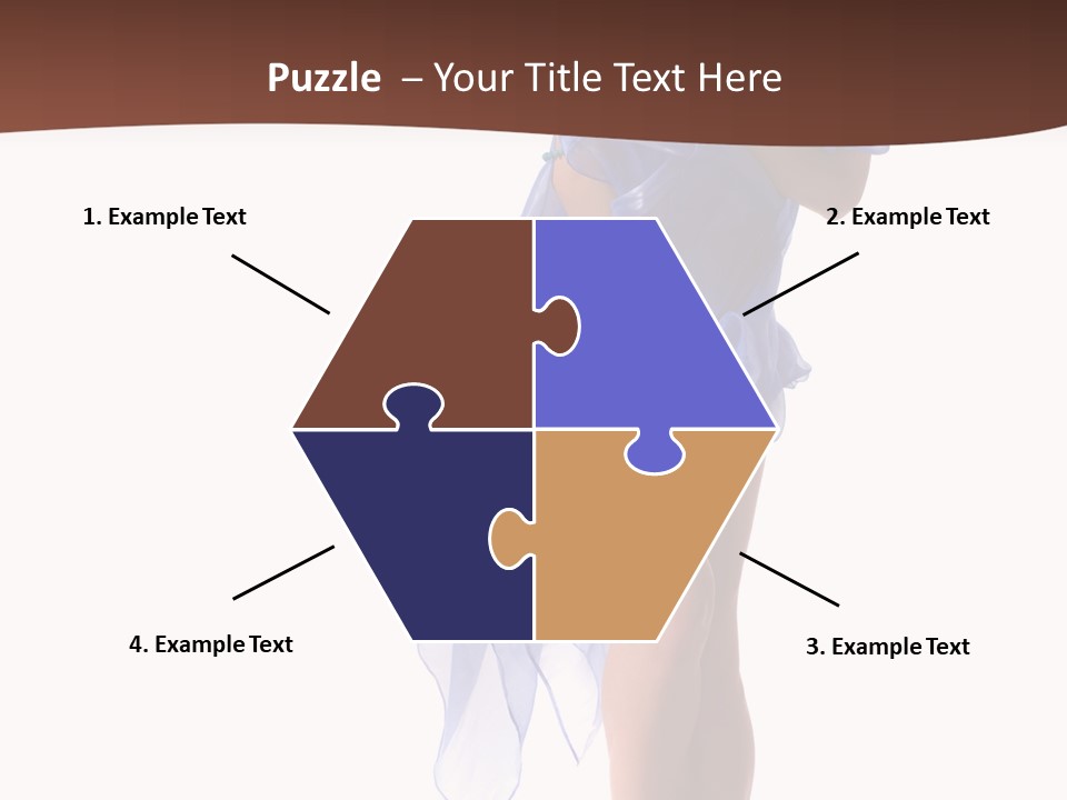 Girl Knees Height PowerPoint Template