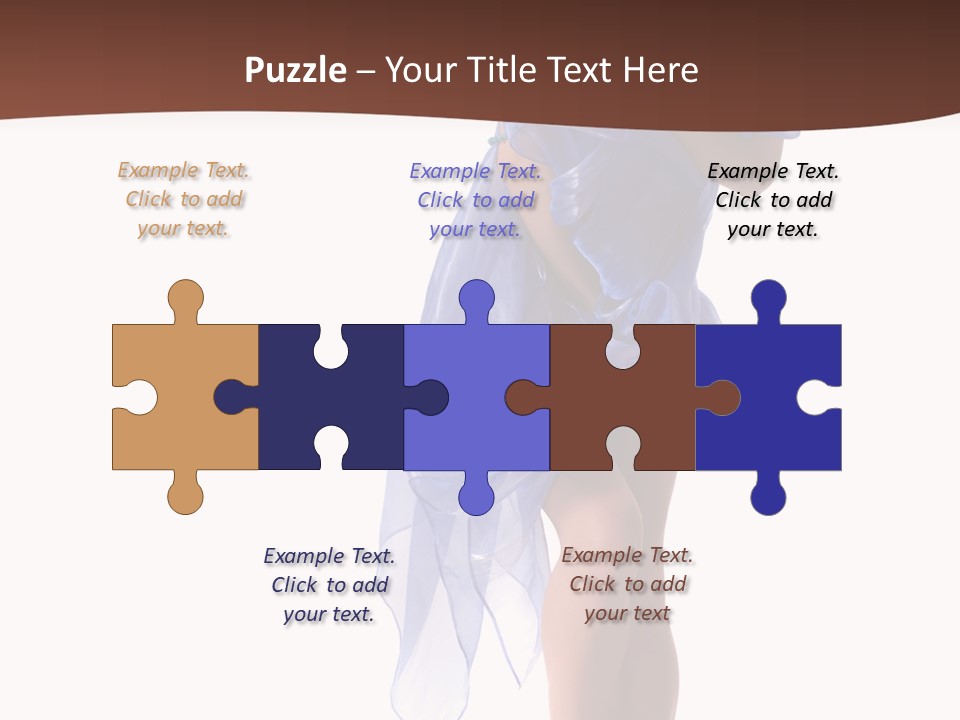 Girl Knees Height PowerPoint Template