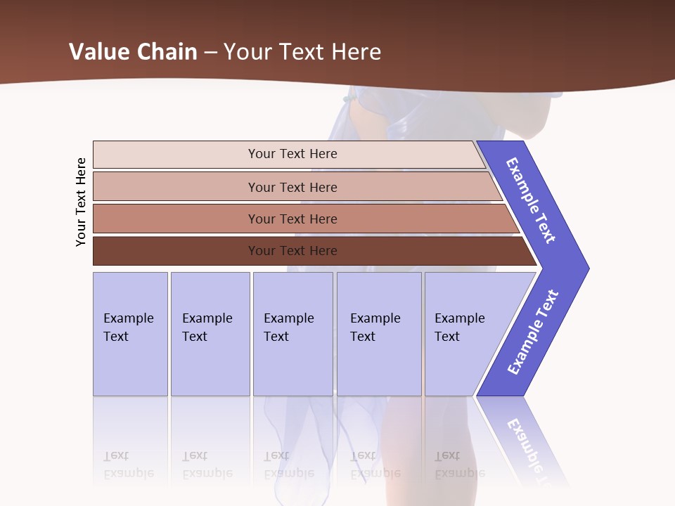 Girl Knees Height PowerPoint Template