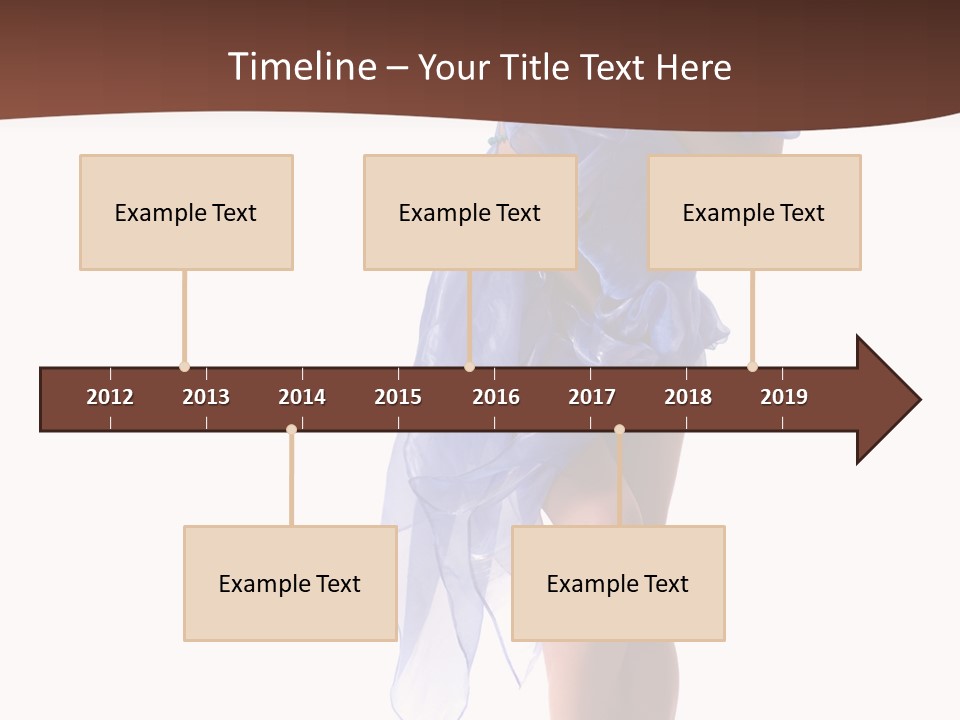 Girl Knees Height PowerPoint Template
