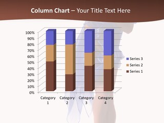 Girl Knees Height PowerPoint Template