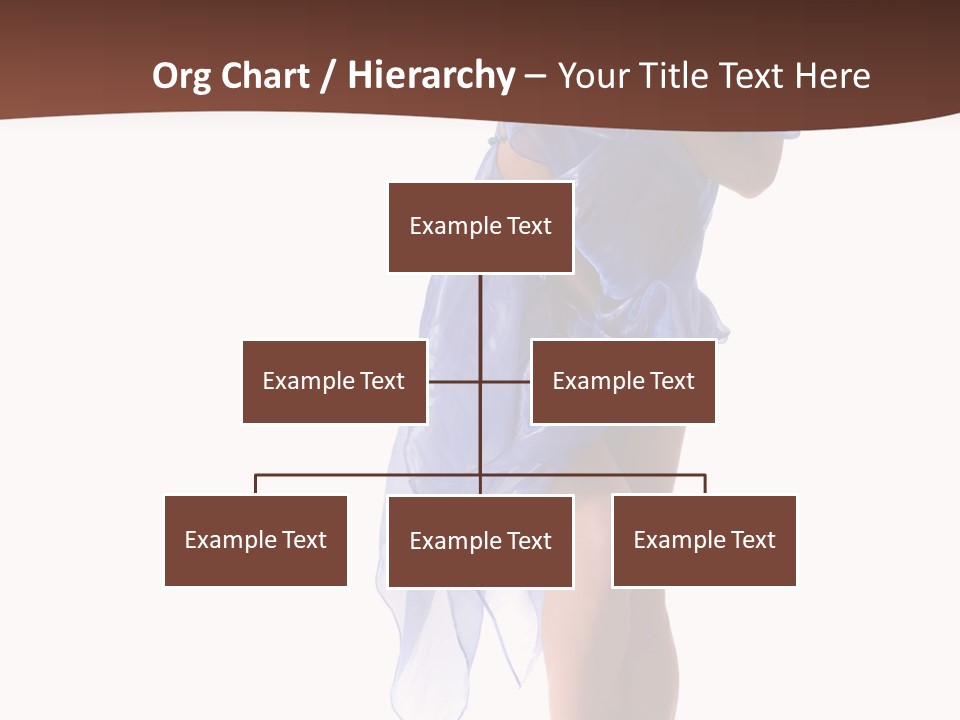 Girl Knees Height PowerPoint Template