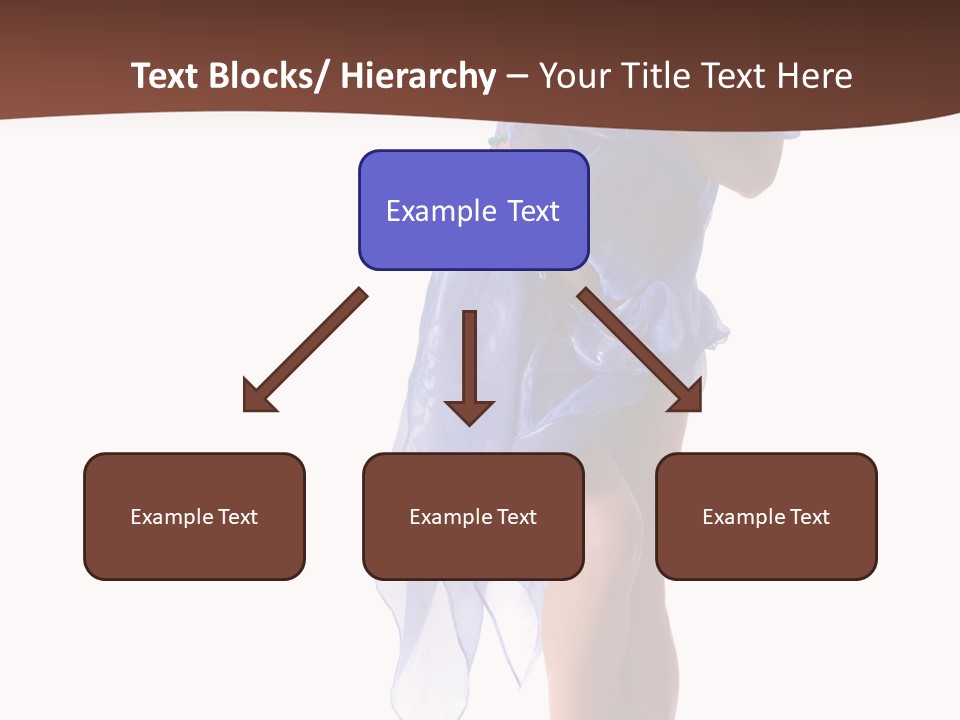 Girl Knees Height PowerPoint Template