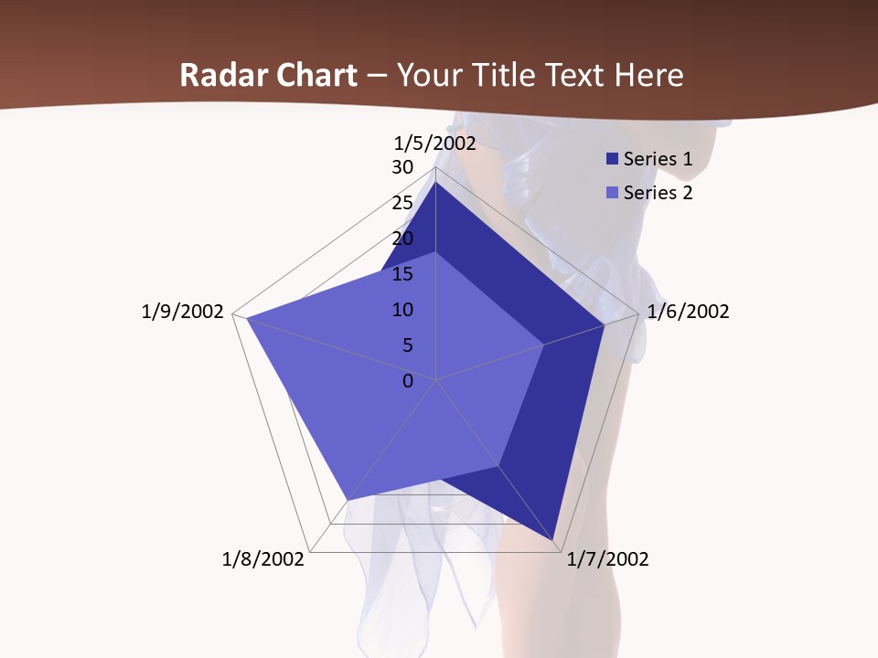 Girl Knees Height PowerPoint Template