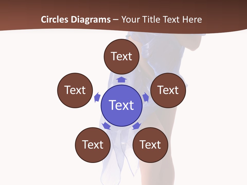 Girl Knees Height PowerPoint Template