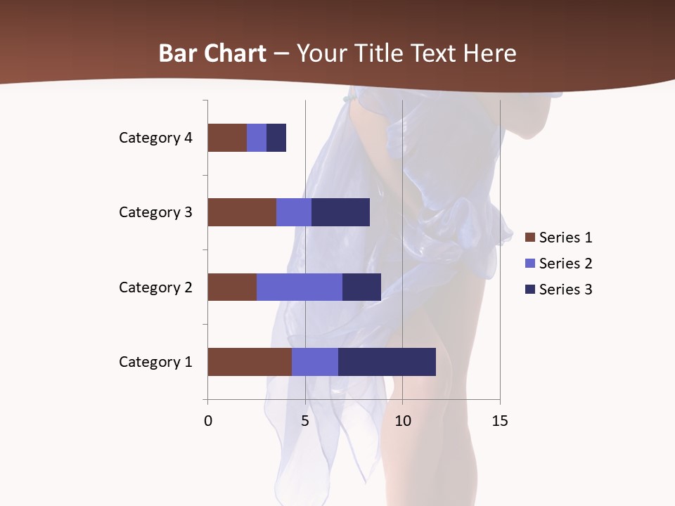 Girl Knees Height PowerPoint Template