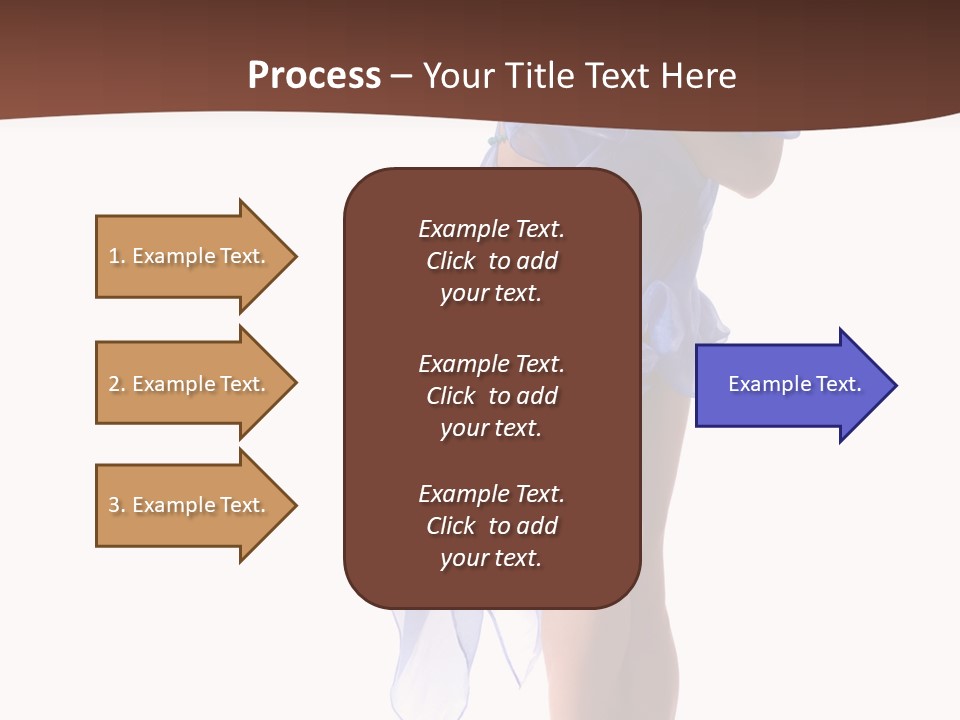 Girl Knees Height PowerPoint Template