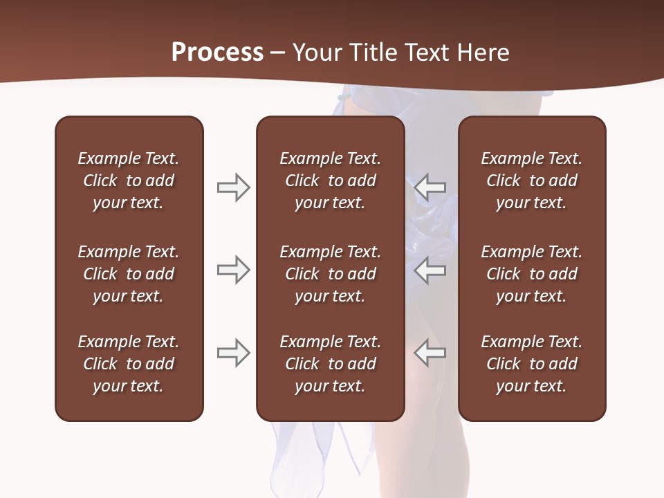Girl Knees Height PowerPoint Template