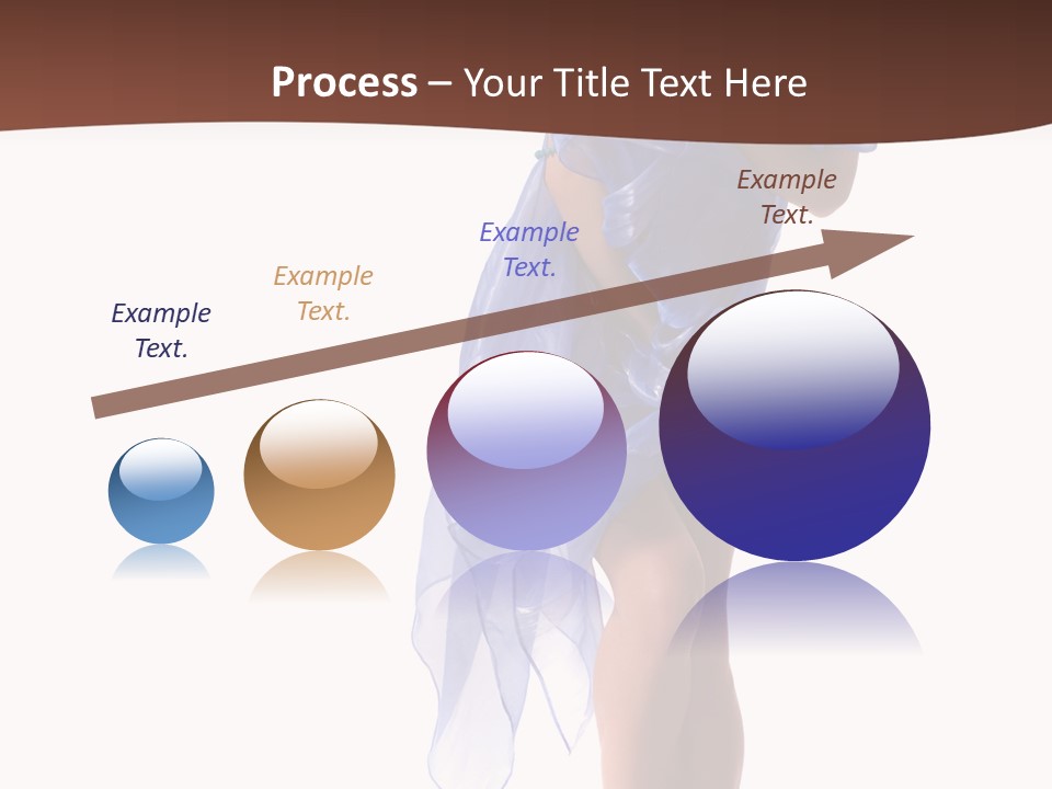 Girl Knees Height PowerPoint Template