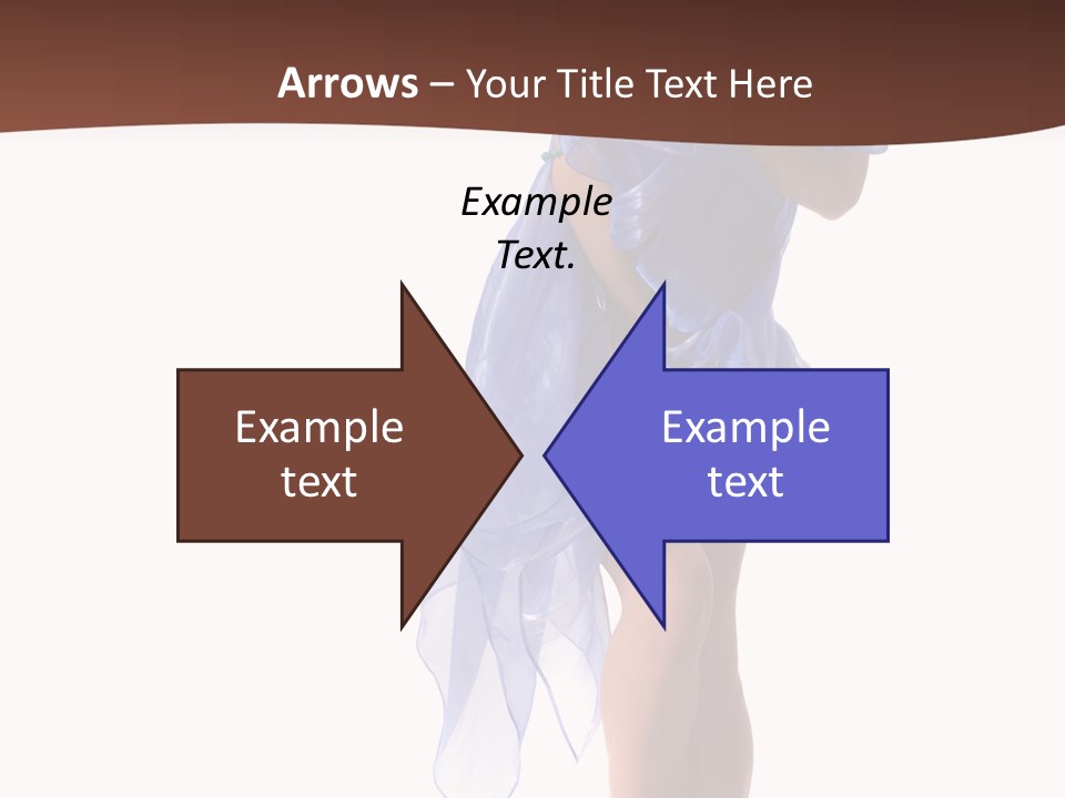 Girl Knees Height PowerPoint Template