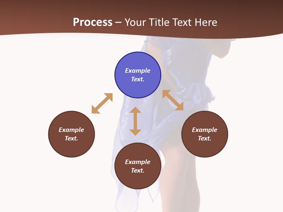 Girl Knees Height PowerPoint Template