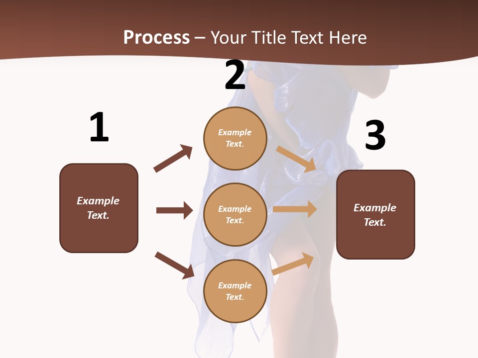 Girl Knees Height PowerPoint Template
