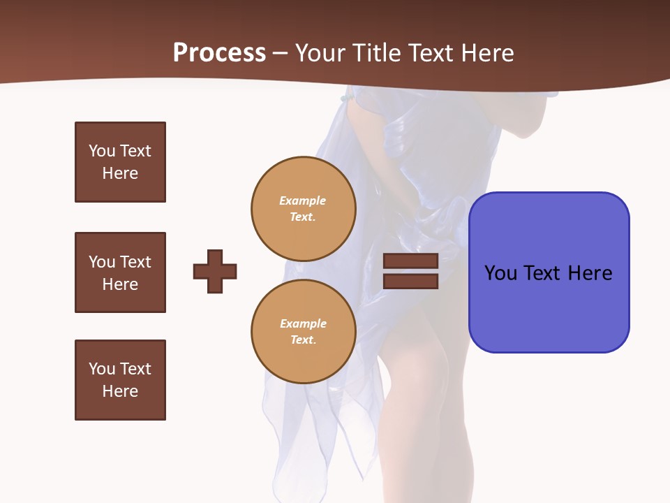 Girl Knees Height PowerPoint Template