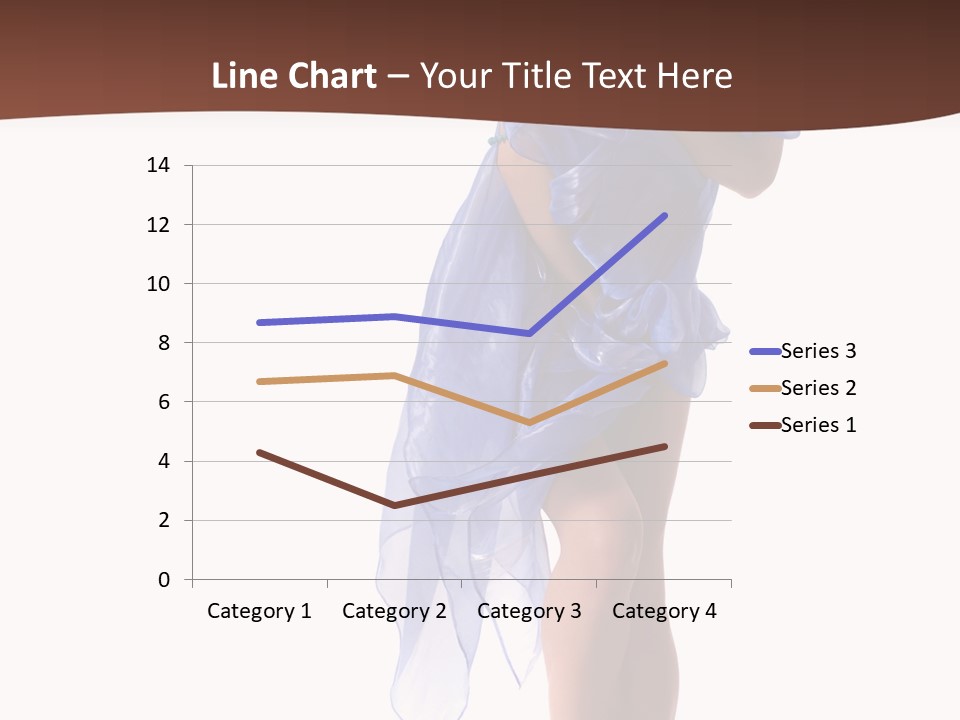 Girl Knees Height PowerPoint Template