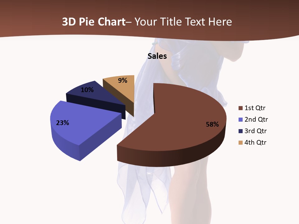 Girl Knees Height PowerPoint Template