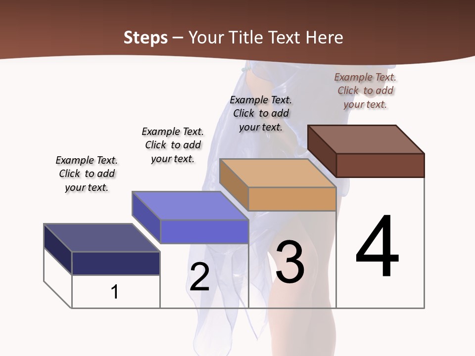 Girl Knees Height PowerPoint Template