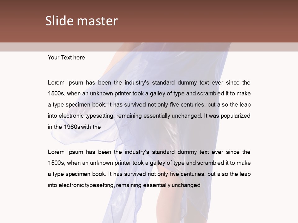 Hair Legs Beads PowerPoint Template