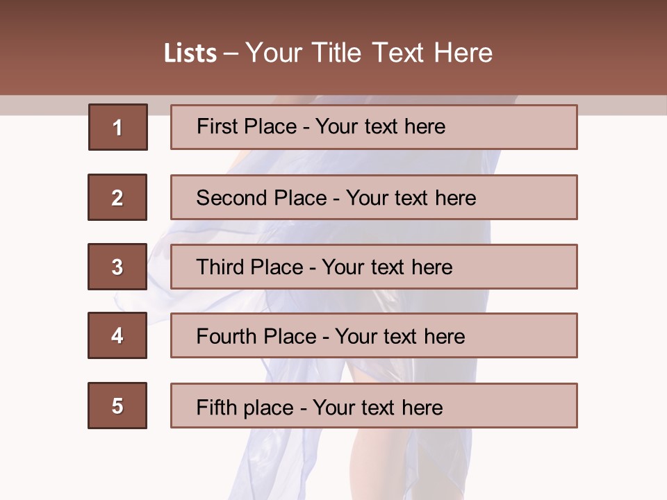 Hair Legs Beads PowerPoint Template