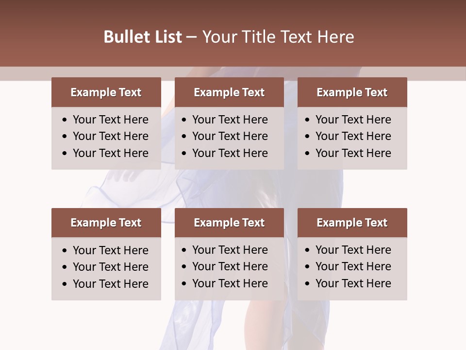 Hair Legs Beads PowerPoint Template