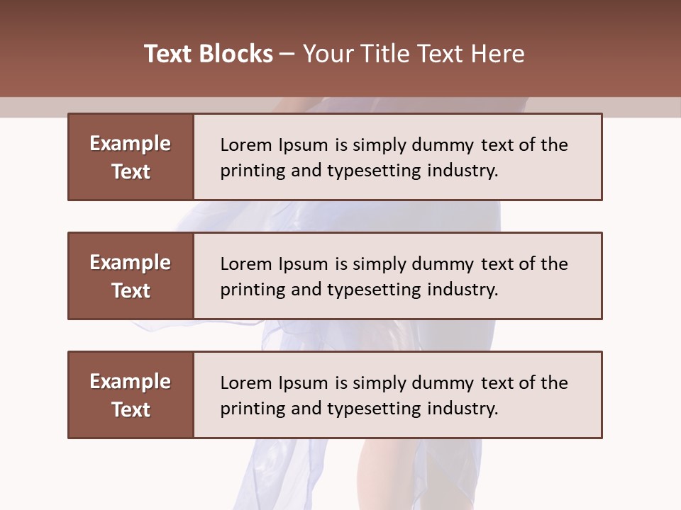 Hair Legs Beads PowerPoint Template