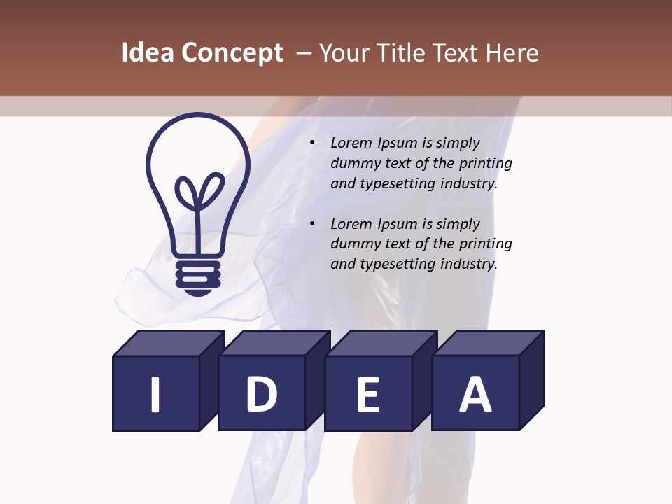 Hair Legs Beads PowerPoint Template