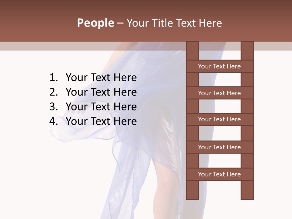 Hair Legs Beads PowerPoint Template