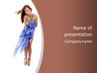 Clothes Heels Height PowerPoint Template