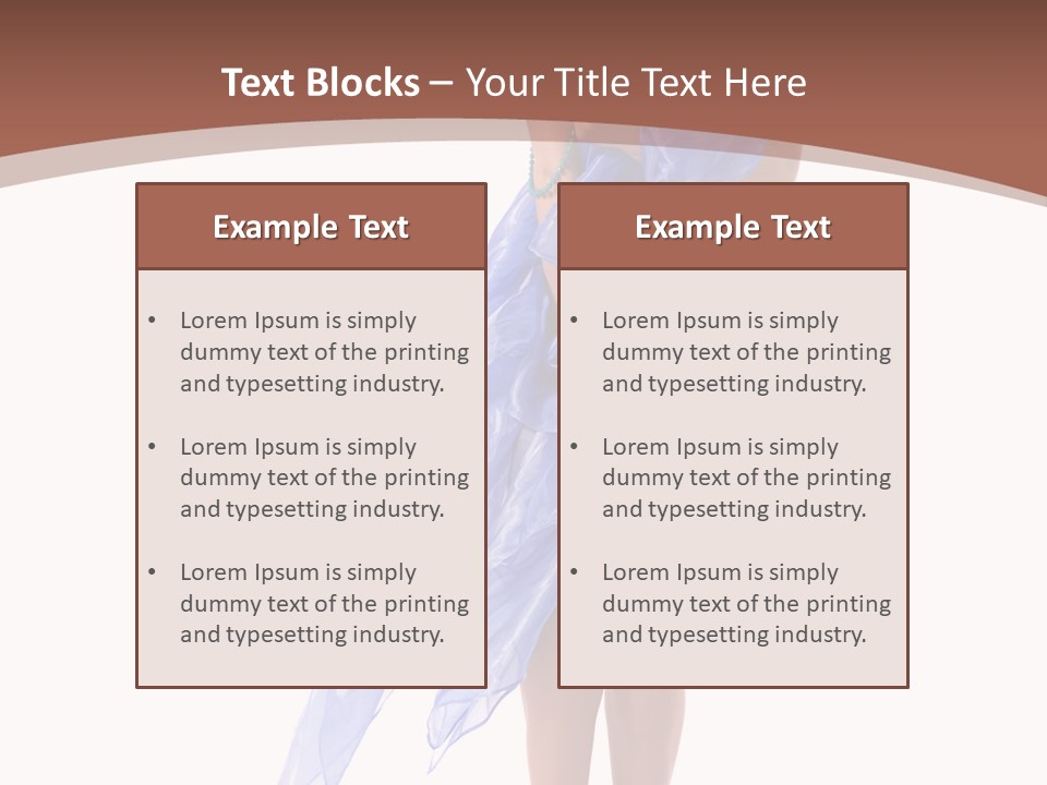 Clothes Heels Height PowerPoint Template