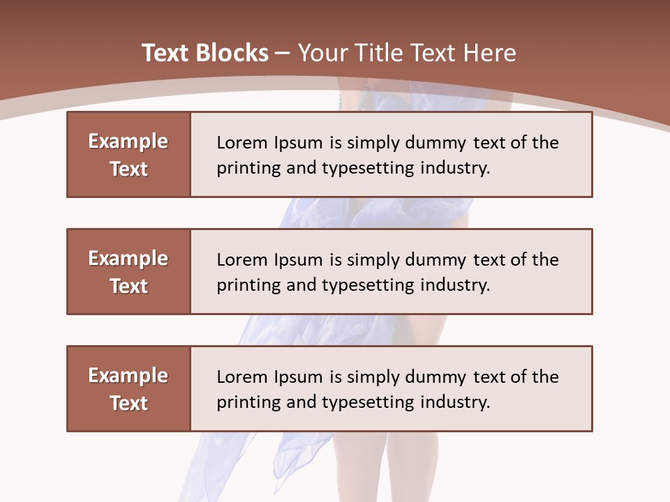 Clothes Heels Height PowerPoint Template