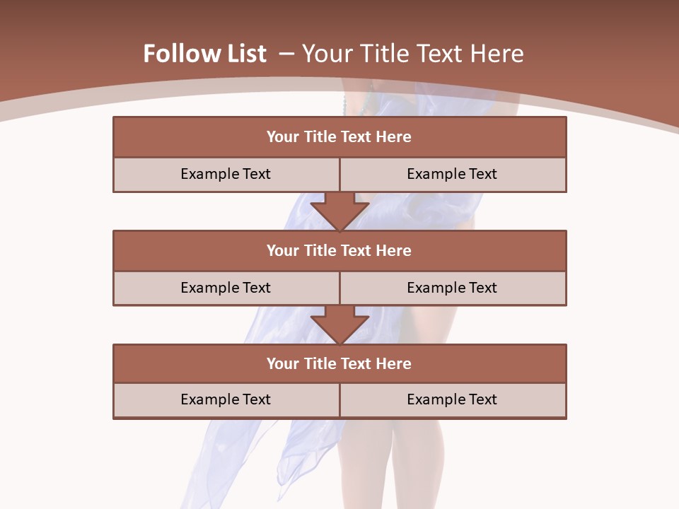 Clothes Heels Height PowerPoint Template