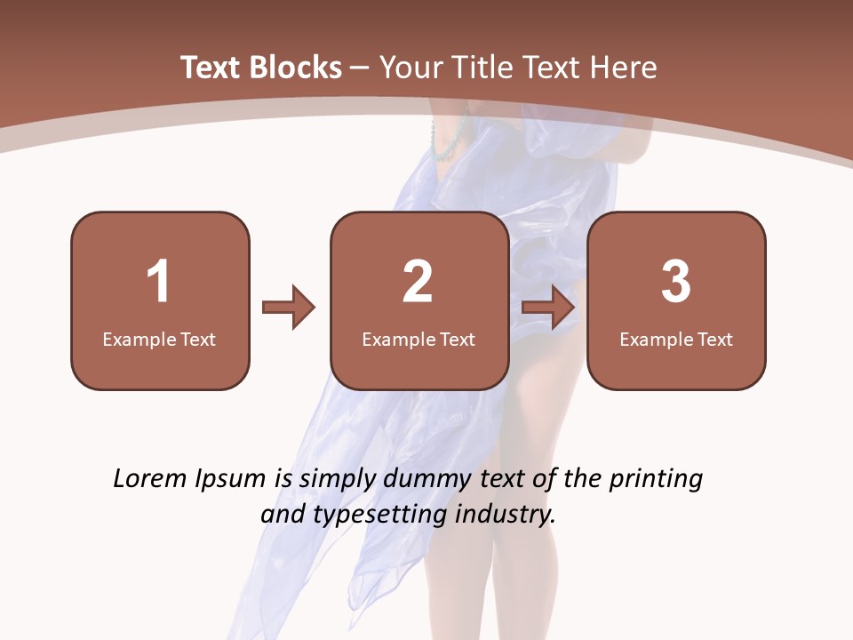 Clothes Heels Height PowerPoint Template