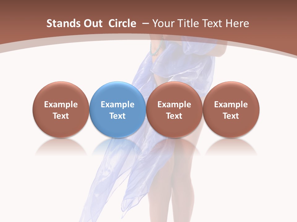 Clothes Heels Height PowerPoint Template