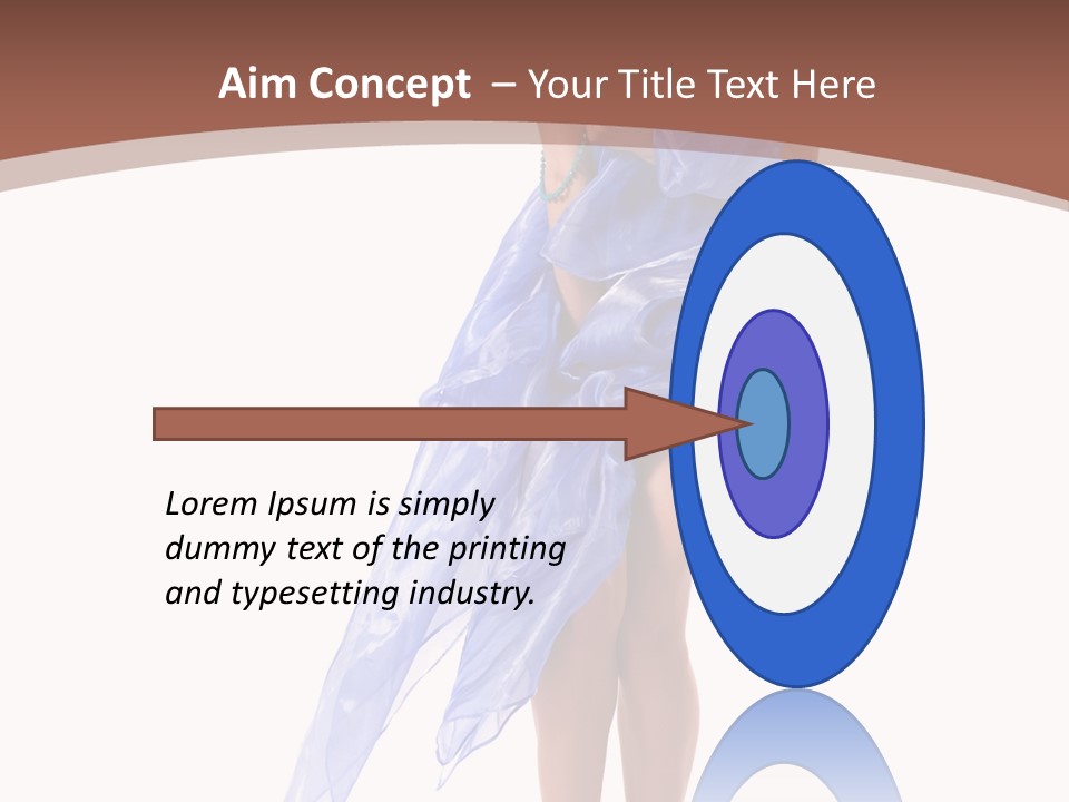 Clothes Heels Height PowerPoint Template