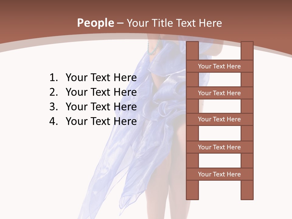 Clothes Heels Height PowerPoint Template