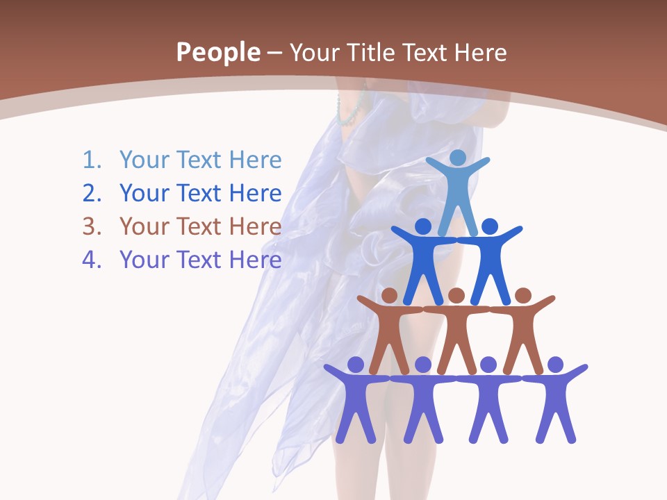 Clothes Heels Height PowerPoint Template