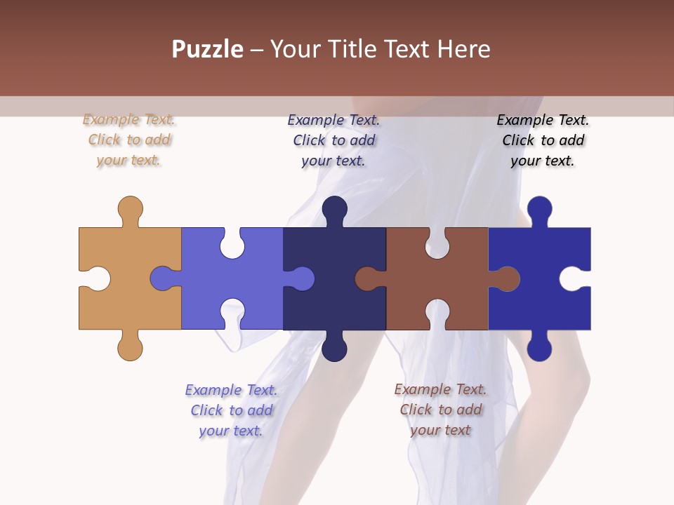 Jewelry Legs Hair PowerPoint Template