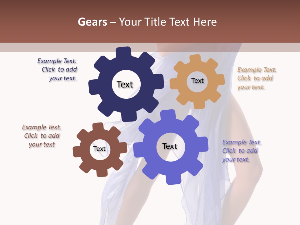 Jewelry Legs Hair PowerPoint Template