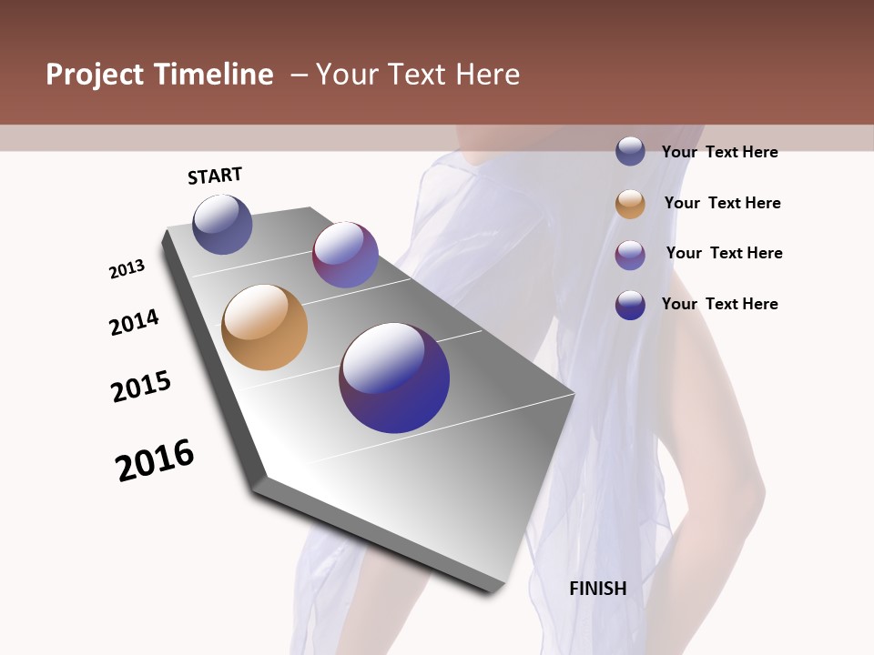 Jewelry Legs Hair PowerPoint Template