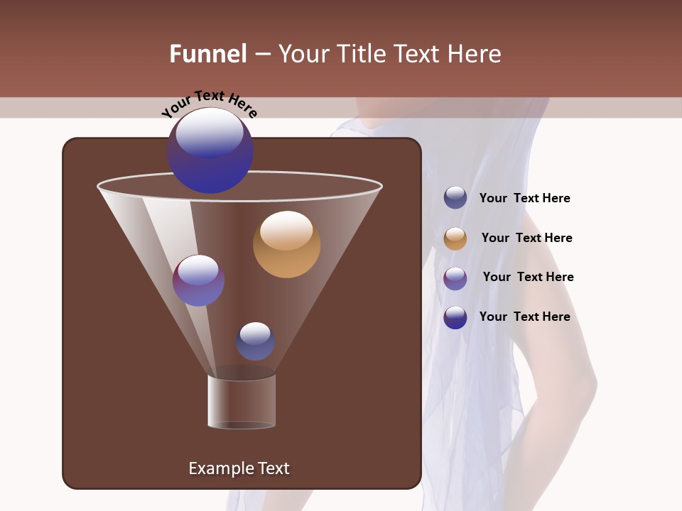 Jewelry Legs Hair PowerPoint Template