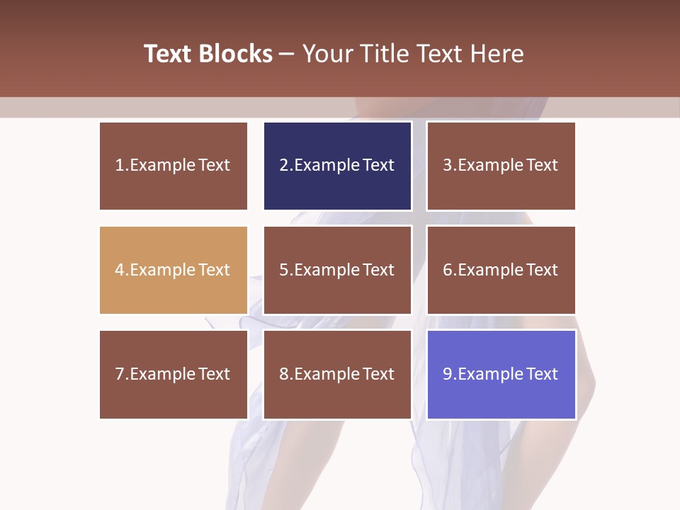 Jewelry Legs Hair PowerPoint Template