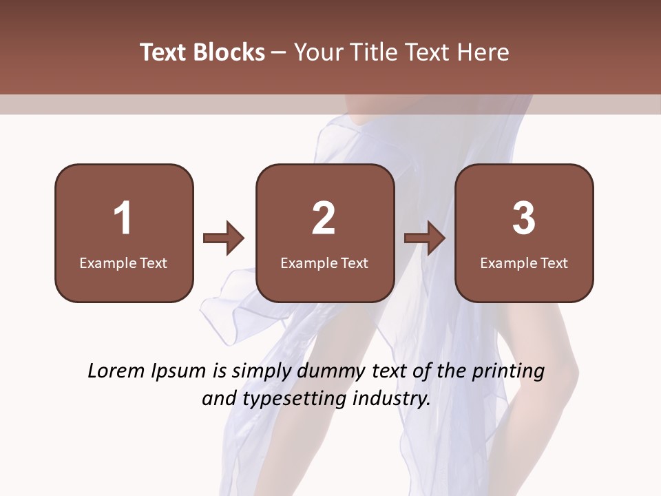 Jewelry Legs Hair PowerPoint Template