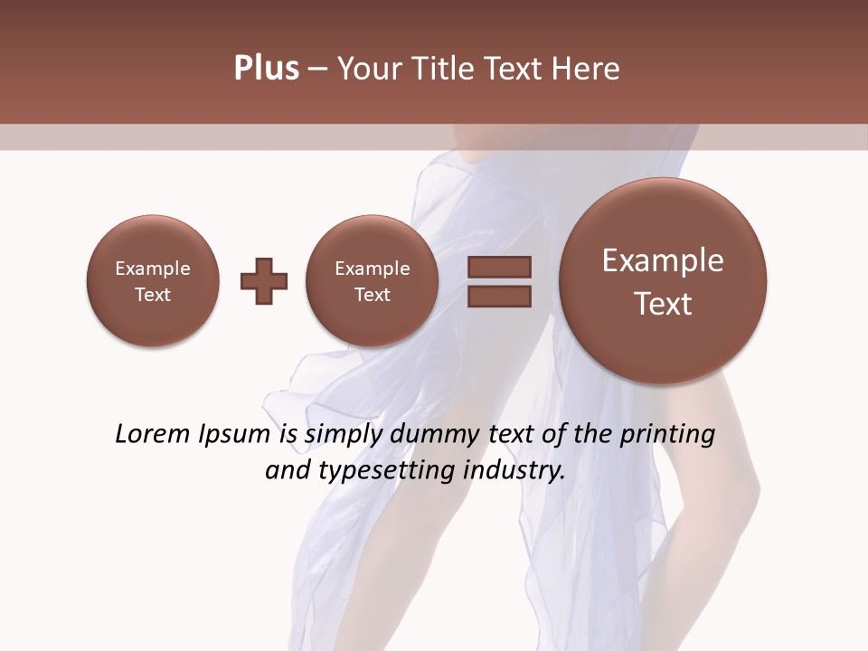 Jewelry Legs Hair PowerPoint Template